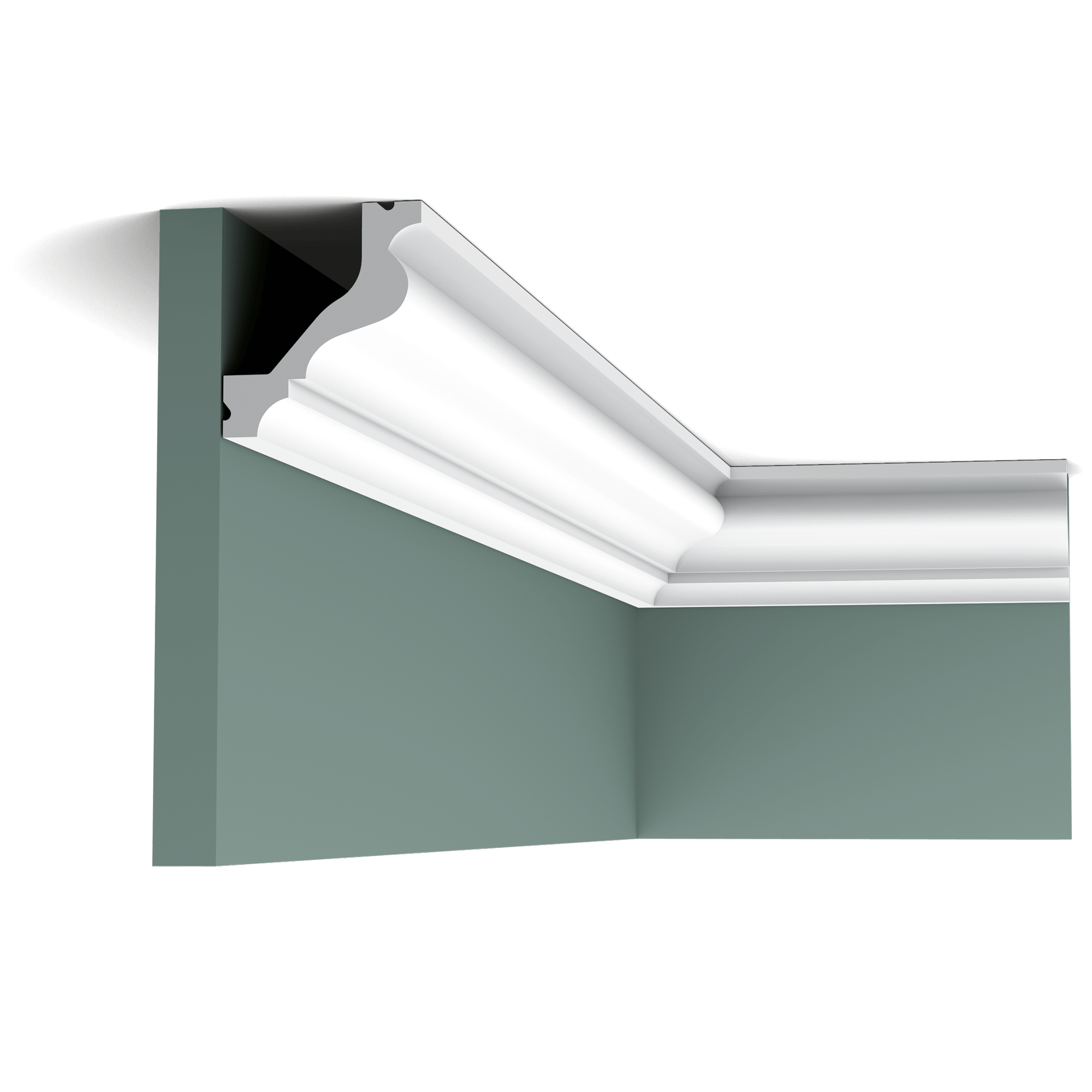 c200 cornice moulding 1662 This elegant, classic profile is one of our most popular cornice mouldings. The timeless design fits any decorating style.