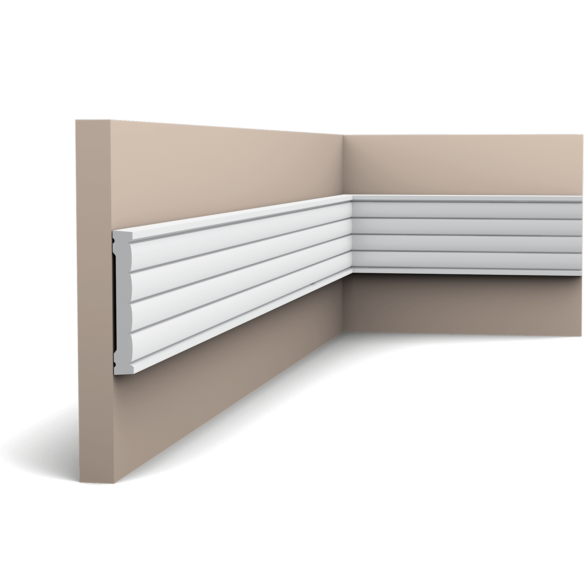 p5020 panel moulding 3d8c Simple, flat panel moulding with a linear design. Combine it with P5020B for a stylish wall frame.